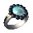 Glimmering Magnetic Ring